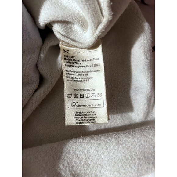 Scotch Soda Girls Sweatshirt Hula Palm Trees Size 8 - Picture 7 of 9